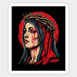 Seven Sorrows of Mary Magnet